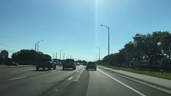 Drivers on Ulmerton Road in Largo